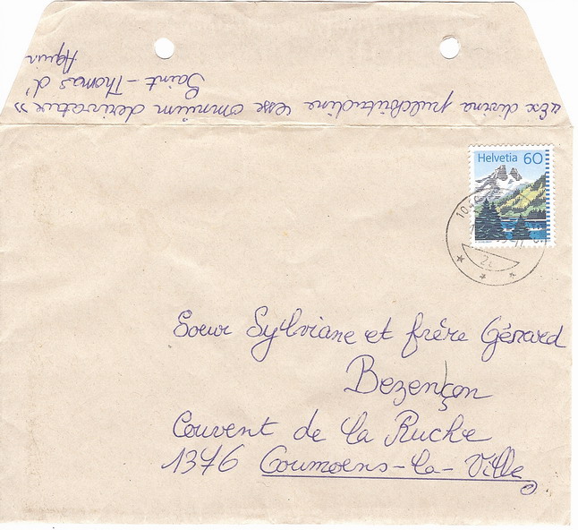 Lettre de Laure